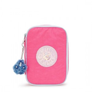 Kipling 100 Pens Cases Pink | K-1845206