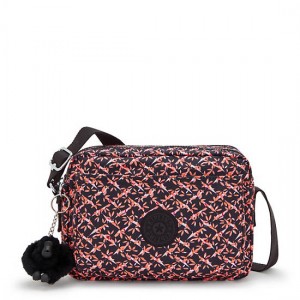 Kipling Abanu Medium Printed Crossbody Bags Multicolor | K-0743915