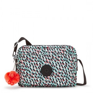 Kipling Abanu Medium Printed Crossbody Bags Multicolor | K-4703162