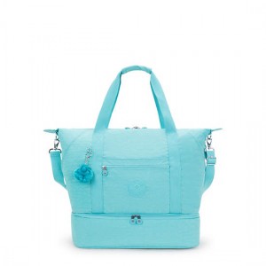 Kipling Art M Weekender Tote Bags Light Turquoise | K-9152064