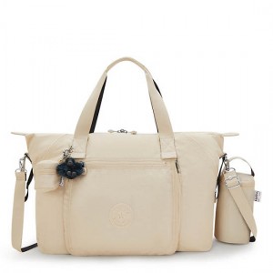 Kipling Art Medium Baby Diaper Bag Beige | K-1526809