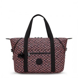 Kipling Art Medium Printed Tote Bags Multicolor | K-6974283