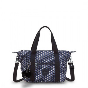 Kipling Art Mini Printed Shoulder Bags Blue | K-8247519