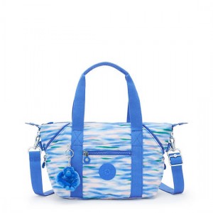 Kipling Art Mini Printed Shoulder Bags Blue | K-4981375