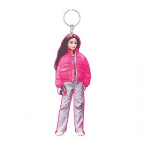 Kipling Barbie Keychains Pink | K-7942185