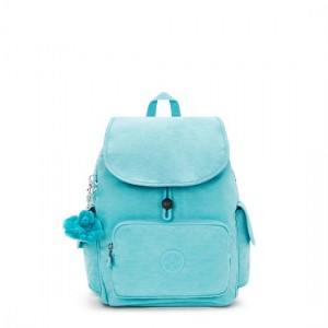 Kipling City Pack Small Backpack Light Turquoise | K-8312476