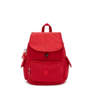 Kipling City Pack Small Backpack Red Dark Red | K-9510437