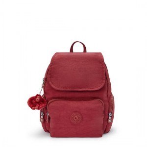 Kipling City Zip Small Backpack Red | K-6850713