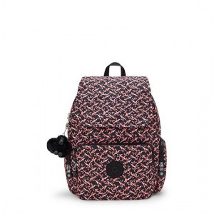 Kipling City Zip Small Printed Backpack Multicolor | K-3785620