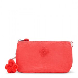 Kipling Creativity Large Pouches Red | K-5297041