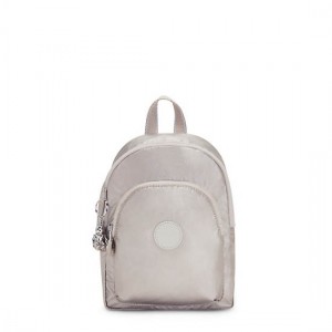 Kipling Curtis Compact Metallic Convertible Backpack Metal | K-2138564