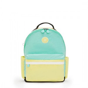 Kipling Damien Medium Laptop Backpack Turquoise | K-1950864