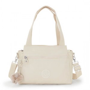 Kipling Elysia Metallic Shoulder Bags Beige | K-2138467