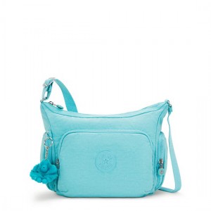 Kipling Gabb Small Crossbody Bags Light Turquoise | K-3725018