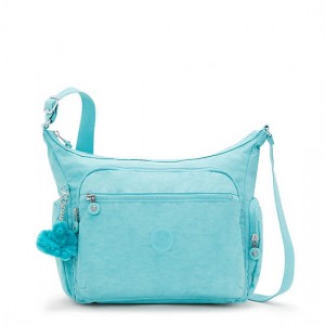 Kipling Gabbie Crossbody Bags Light Turquoise | K-9413560