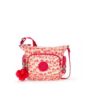 Kipling Gabbie Mini Printed Crossbody Bags Pink | K-9521740