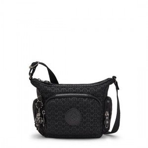 Kipling Gabbie Printed Mini Bag Black | K-4589073