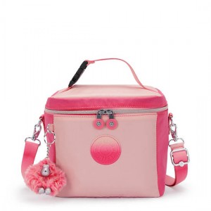 Kipling Graham Metallic Lunch Bags Pink | K-2397461