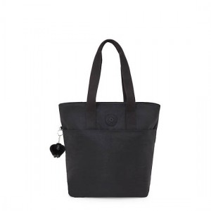 Kipling Hanifa 15" Laptop Tote Bags Black | K-8714250