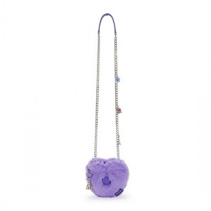 Kipling Jozi Emily in Paris Furry Mini Crossbody Bags Purple | K-0497286