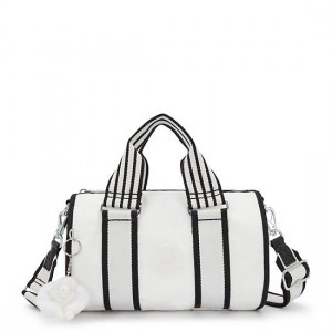 Kipling Katina Crossbody Bags White / Black | K-4150269