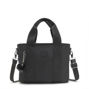 Kipling Minta Medium Tote Bags Black | K-9502816