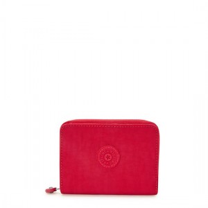 Kipling Money Love Small Wallets Red Dark Red | K-1827359