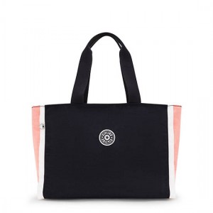 Kipling Nalo Tote Bags Black | K-4561930