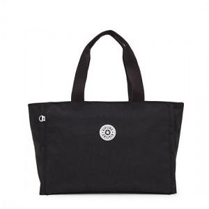 Kipling Nalo Tote Bags Black | K-4926807