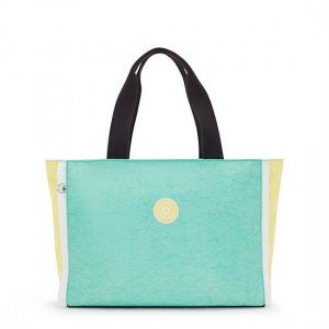 Kipling Nalo Tote Bags Turquoise | K-9705324