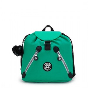 Kipling New Fundamental Small Backpack Green | K-2357140