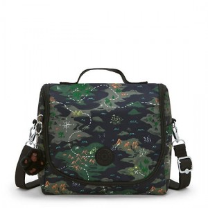 Kipling New Kichirou Printed Lunch Bags Camo | K-7846391