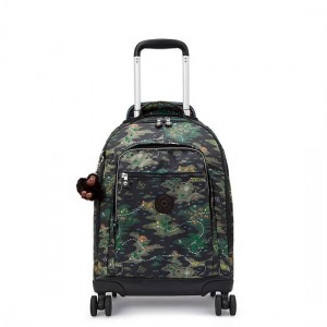 Kipling New Zea Printed 15" Laptop Rolling Backpack Camo | K-5126397