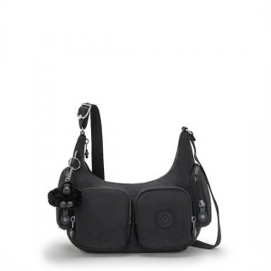 Kipling Rikka Small Crossbody Bags Black | K-1759806