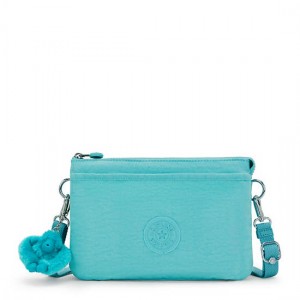 Kipling Riri Crossbody Bags Light Turquoise | K-5073264