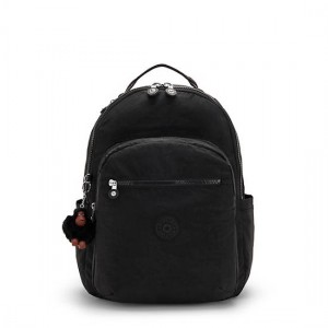 Kipling Seoul Large 15" Laptop Backpack Black | K-2087396