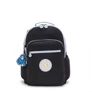 Kipling Seoul Large 15" Laptop Backpack Black | K-8243015