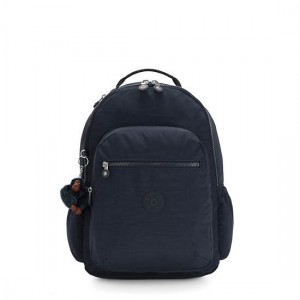 Kipling Seoul Large 15" Laptop Backpack Blue | K-2346590