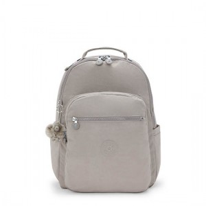 Kipling Seoul Large 15" Laptop Backpack Grey | K-2981564