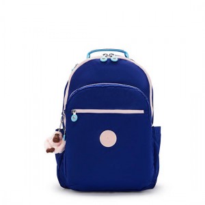 Kipling Seoul Large 15" Laptop Backpack Navy | K-3298615