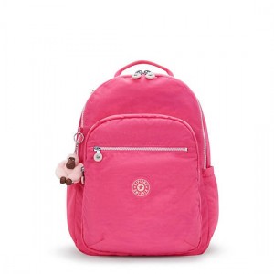 Kipling Seoul Large 15" Laptop Backpack Pink | K-2953741