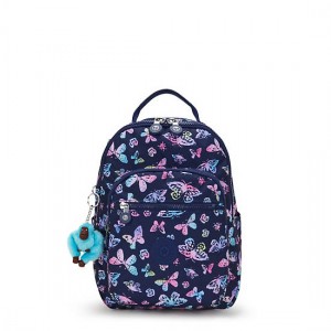 Kipling Seoul Small Printed Tablet Backpack Multicolor | K-6854912