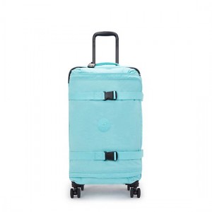 Kipling Spontaneous Medium Luggage Light Turquoise | K-7146529