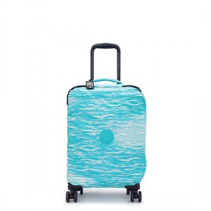 Kipling Spontaneous Small Printed Luggage Light Turquoise | K-0419658