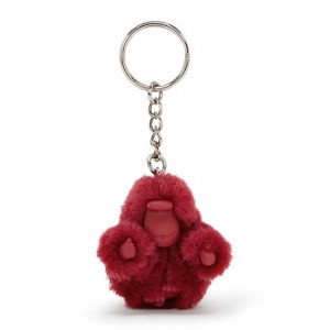 Kipling Sven Extra Small Monkey Keychains Red | K-4796285