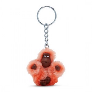 Kipling Sven Extra Small Monkey Keychains Coral | K-4521967