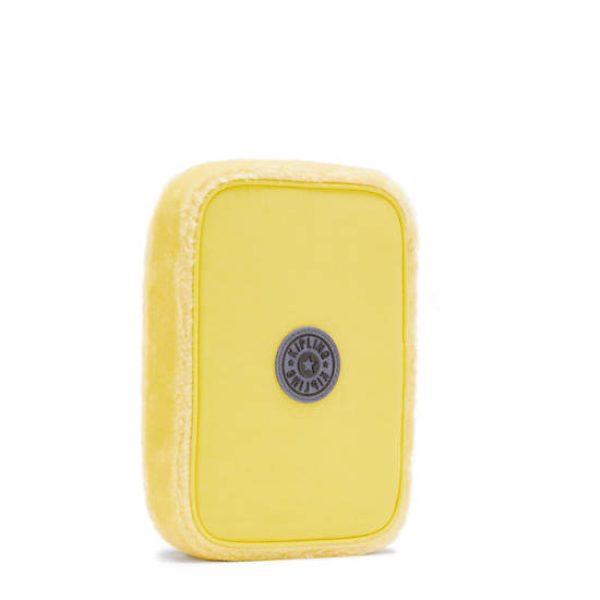 Kipling 100 Pens Furry Minions Cases Yellow | K-9051486