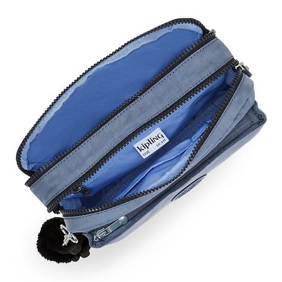 Kipling Abanu Medium Crossbody Bags Blue | K-4516937