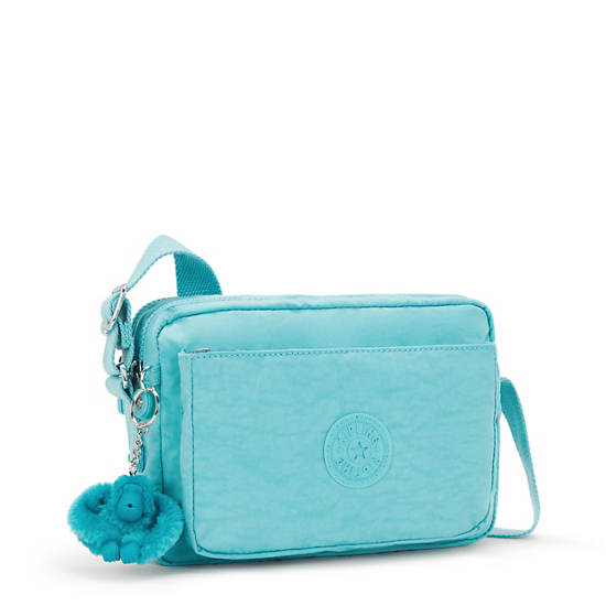 Kipling Abanu Medium Crossbody Bags Light Turquoise | K-6392184