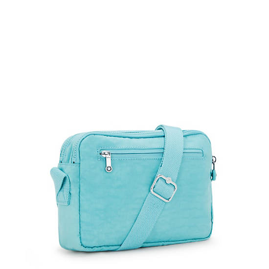 Kipling Abanu Medium Crossbody Bags Light Turquoise | K-6392184